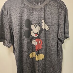 Disney Mickey & Friends Charcoal Tee Lucky Brand